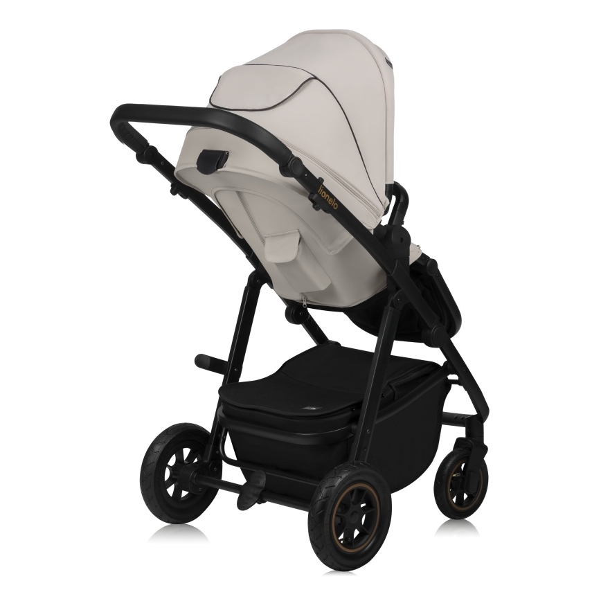 Lionelo - Poussette combinée 3 en 1 AMBER PLUS Beige sable