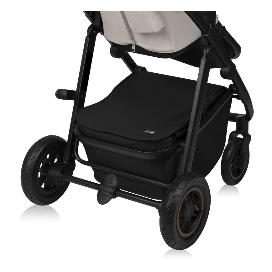 Lionelo - Poussette combinée 3 en 1 AMBER PLUS Beige sable