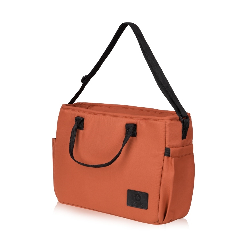Lionelo - Poussette combinée 3-en-1 LAYLA Brun rouille