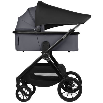 Lionelo - Poussette combinée 3-en-1 LAYLA Gris pierre