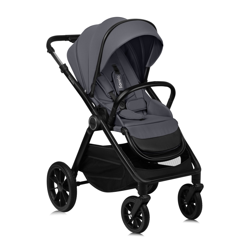 Lionelo - Poussette combinée 3-en-1 LAYLA Gris pierre
