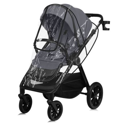 Lionelo - Poussette combinée 3-en-1 LAYLA Gris pierre