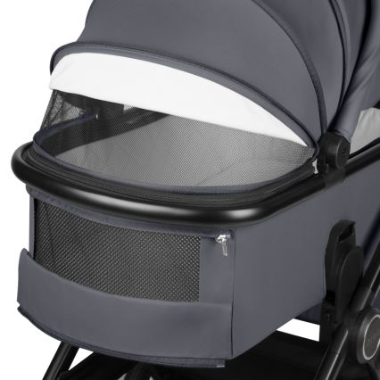 Lionelo - Poussette combinée 3-en-1 LAYLA Gris pierre
