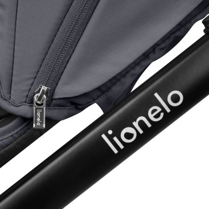Lionelo - Poussette combinée 3-en-1 LAYLA Gris pierre