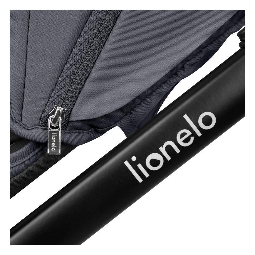 Lionelo - Poussette combinée 3-en-1 LAYLA Gris pierre