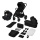 Lionelo - Poussette combinée 3-en-1 LAYLA Noir Onyx