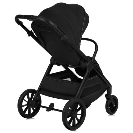 Lionelo - Poussette combinée 3-en-1 LAYLA Noir Onyx