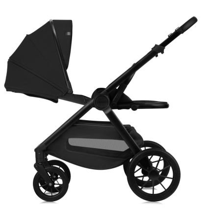 Lionelo - Poussette combinée 3-en-1 LAYLA Noir Onyx