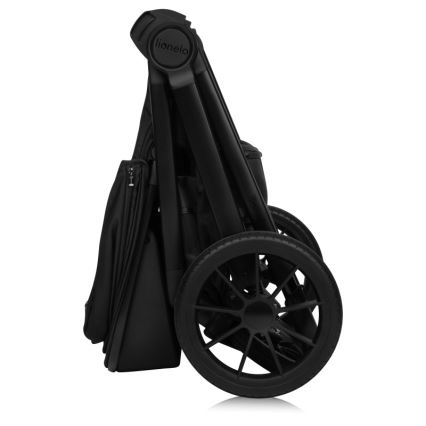 Lionelo - Poussette combinée 3-en-1 LAYLA Noir Onyx
