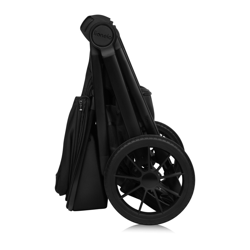 Lionelo - Poussette combinée 3-en-1 LAYLA Noir Onyx