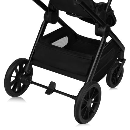 Lionelo - Poussette combinée 3-en-1 LAYLA Noir Onyx