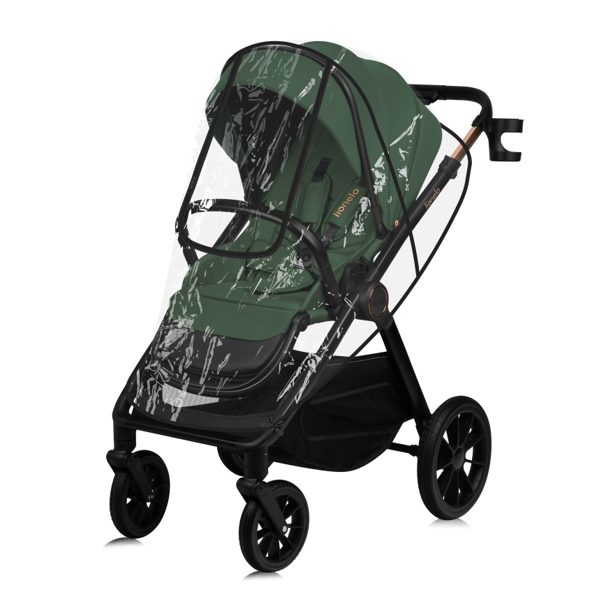 Lionelo - Poussette combinée 3-en-1 LAYLA Vert forêt