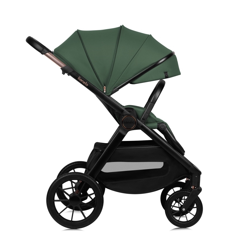 Lionelo - Poussette combinée 3-en-1 LAYLA Vert forêt