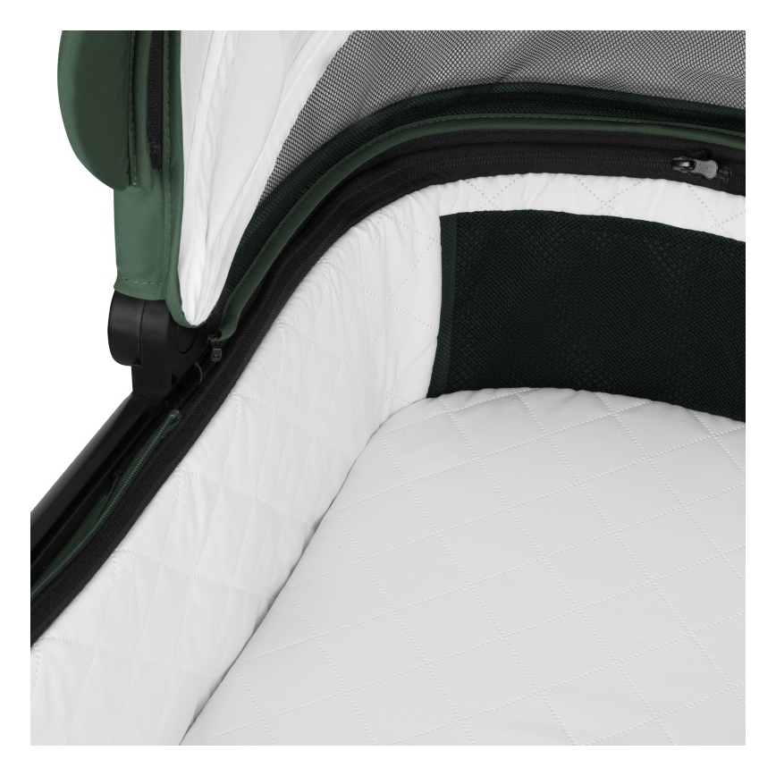 Lionelo - Poussette combinée 3-en-1 LAYLA Vert forêt