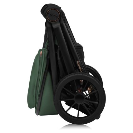 Lionelo - Poussette combinée 3-en-1 LAYLA Vert forêt