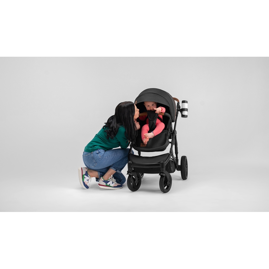 Lionelo - poussette combinée 3 en 1 MARI TOUR Noir Onyx