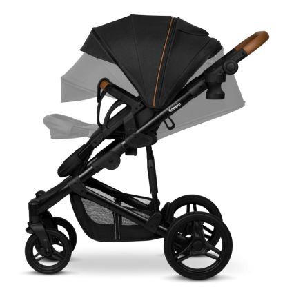 Lionelo - poussette combinée 3 en 1 MARI TOUR Noir Onyx