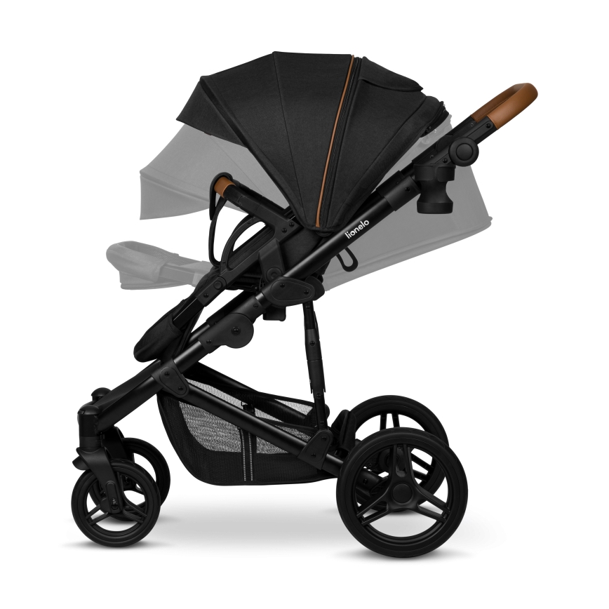 Lionelo - poussette combinée 3 en 1 MARI TOUR Noir Onyx