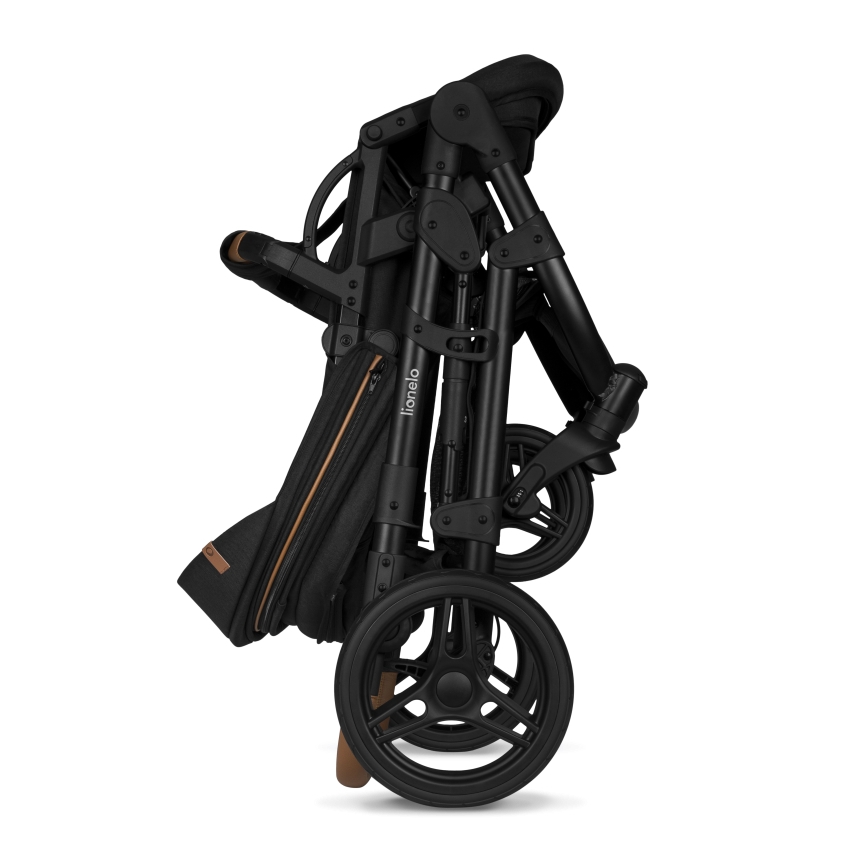Lionelo - poussette combinée 3 en 1 MARI TOUR Noir Onyx