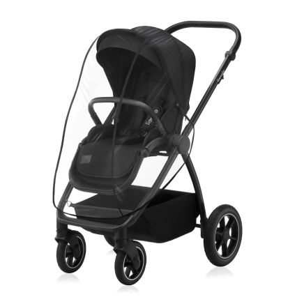 Lionelo - Poussette combinée 3-en-1 MERIL Black Onyx