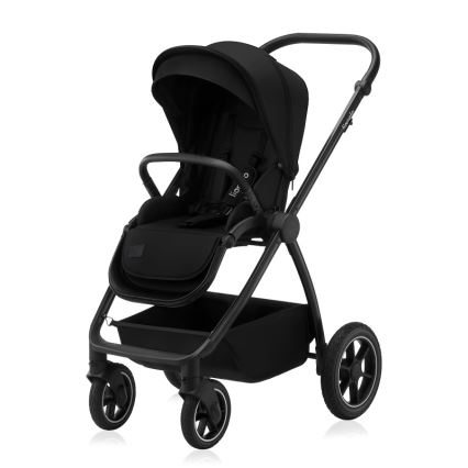 Lionelo - Poussette combinée 3 en 1 MERIL Noir Onyx