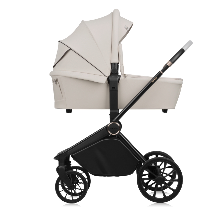 Lionelo - Poussette combinée 3 en 1 MIKA PLUS Beige Sable