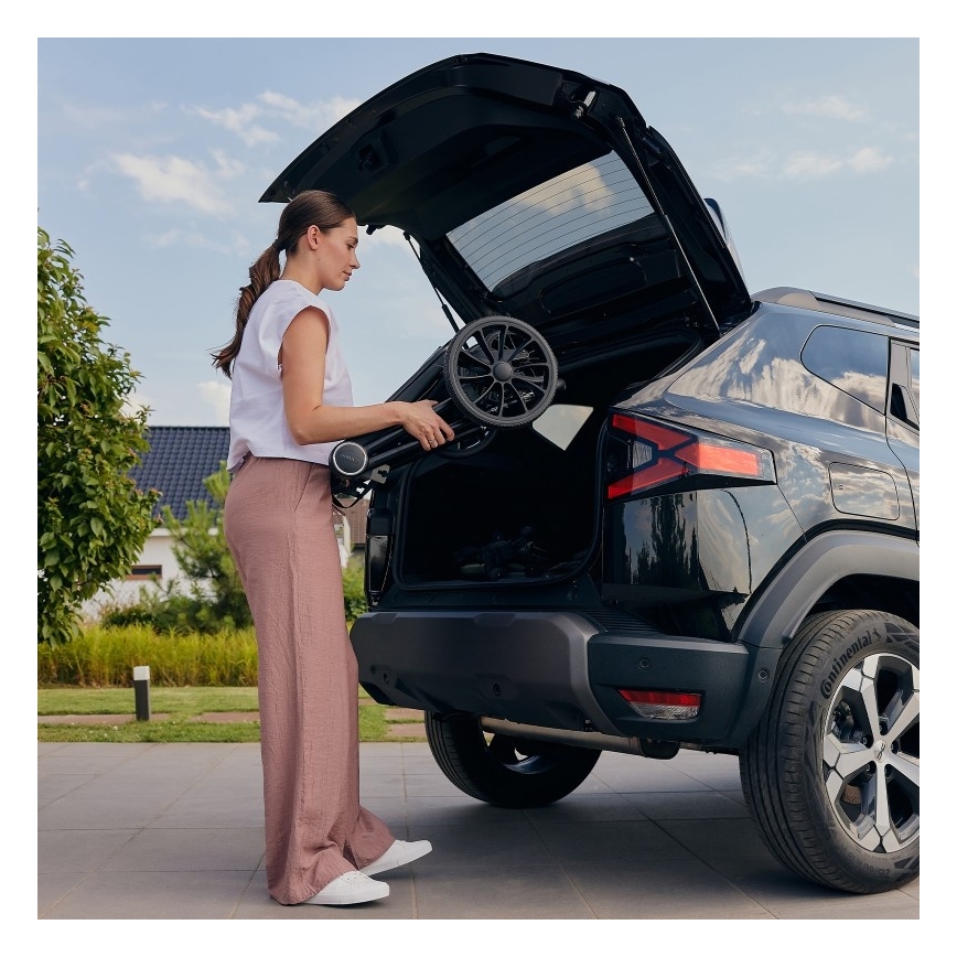 Lionelo - Poussette combinée 3 en 1 MIKA PLUS Grey Stone