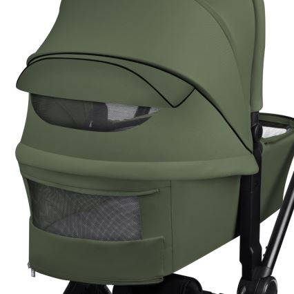 Lionelo - Poussette combinée 3-en-1 MIKA PLUS Vert olive