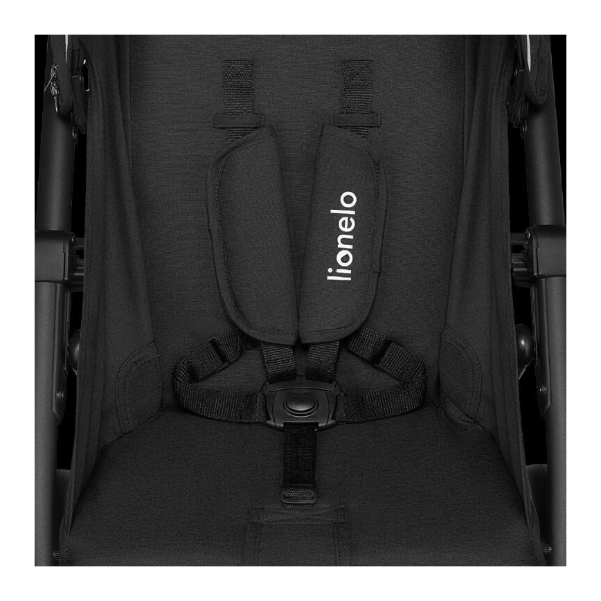 Lionelo - Poussette de sport ANNET PLUS noire