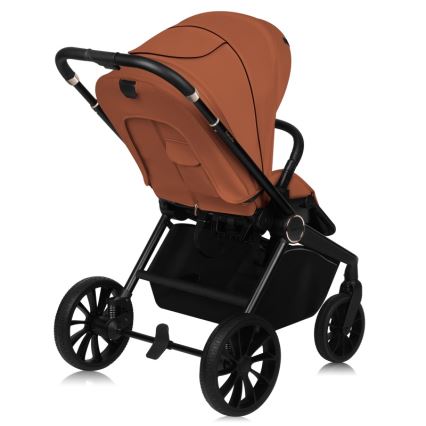 Lionelo - Poussette de sport MIKA PLUS Marron Rouille