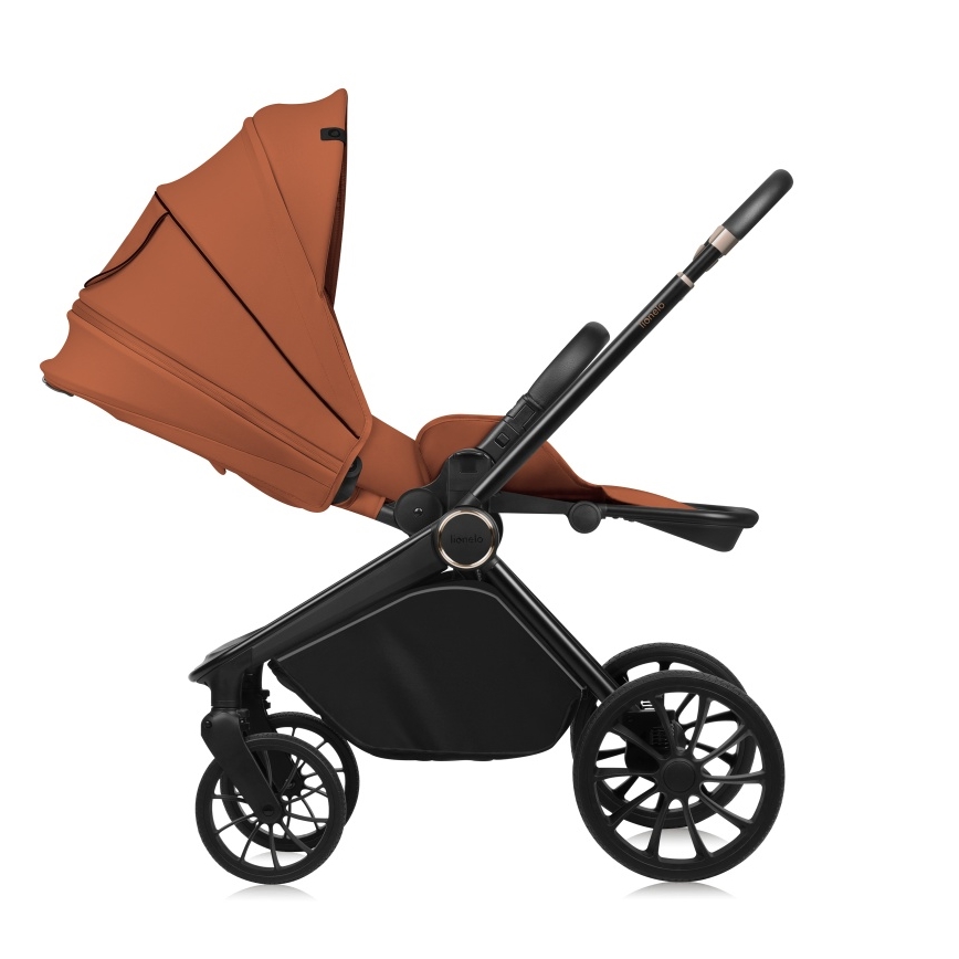 Lionelo - Poussette de sport MIKA PLUS Marron Rouille