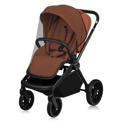 Lionelo - Poussette de sport MIKA PLUS Marron Rouille