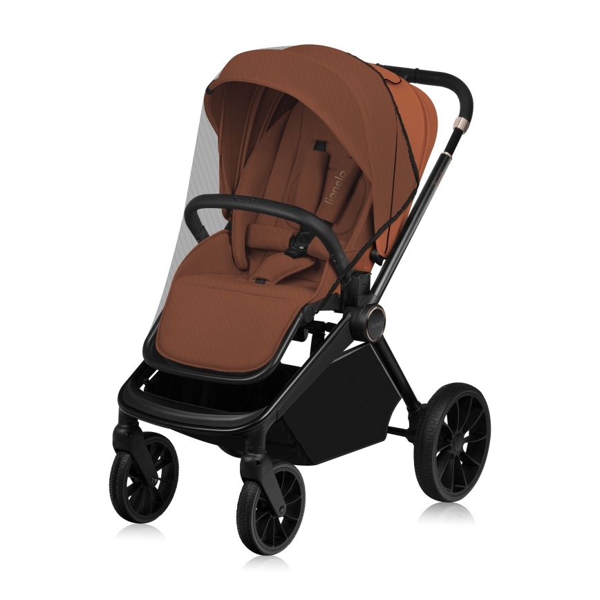 Lionelo - Poussette de sport MIKA PLUS Marron Rouille