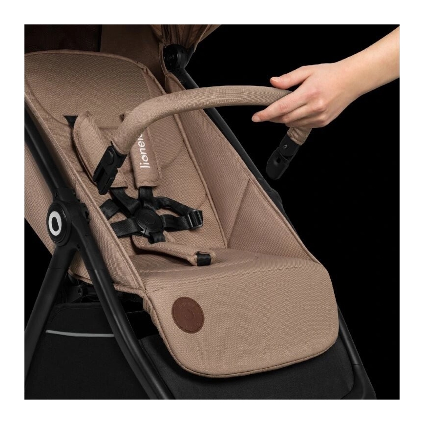 Lionelo - Poussette INGRID beige/noir