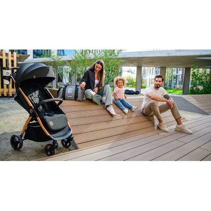Lionelo - Poussette INGRID noire