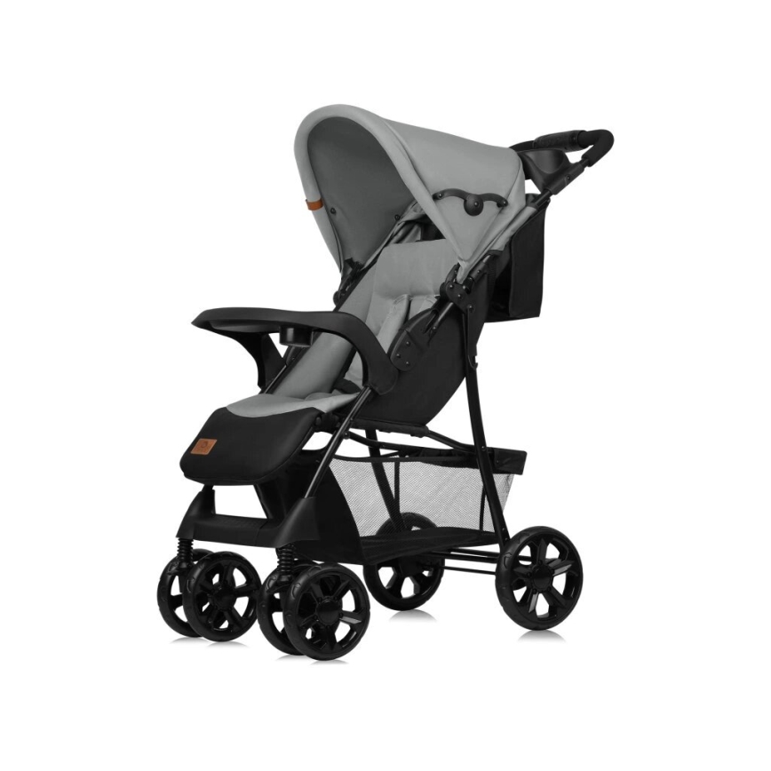 Lionelo - Poussette sport EMMA PLUS gris/noir