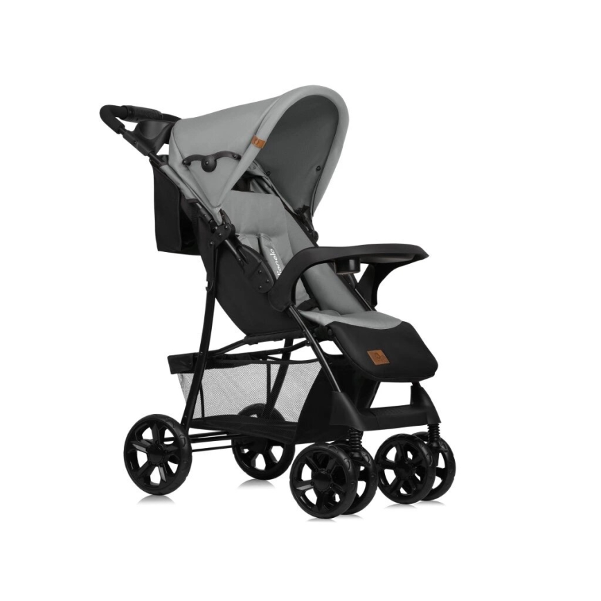 Lionelo - Poussette sport EMMA PLUS gris/noir