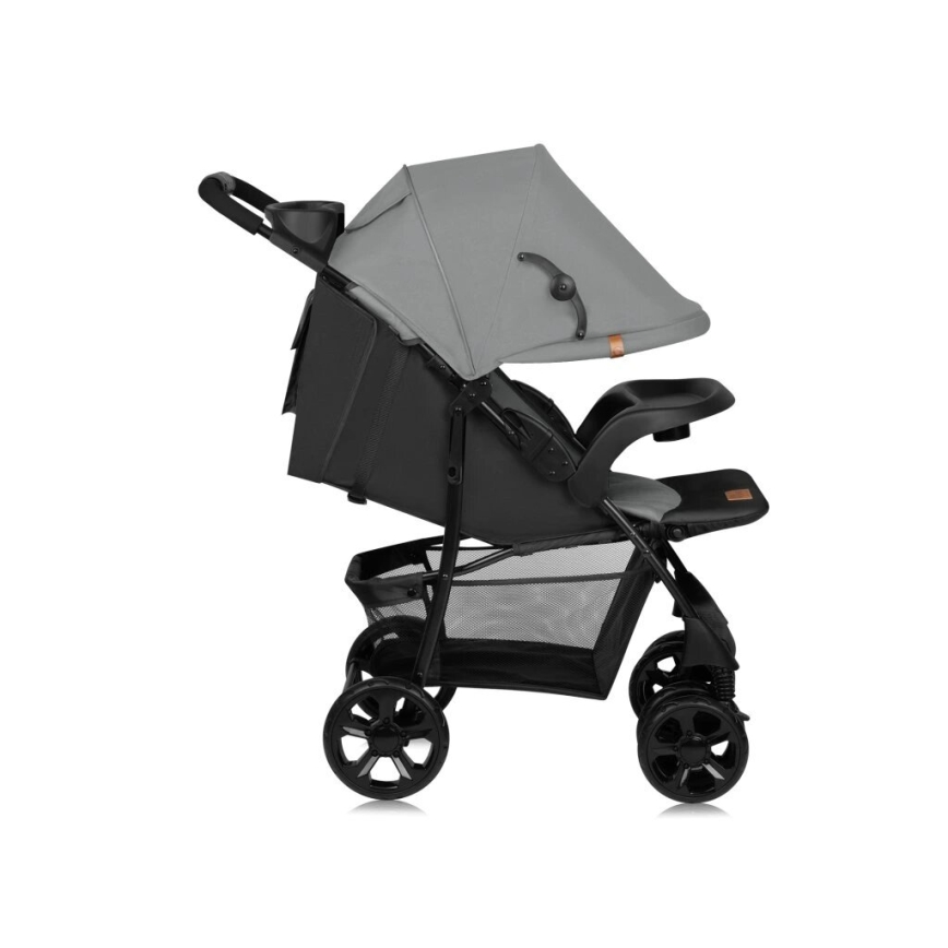 Lionelo - Poussette sport EMMA PLUS gris/noir