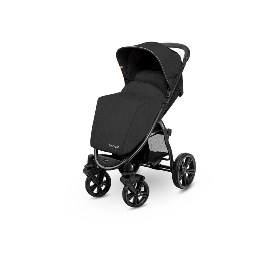Lionelo - Poussette sportive ANNET PLUS noire