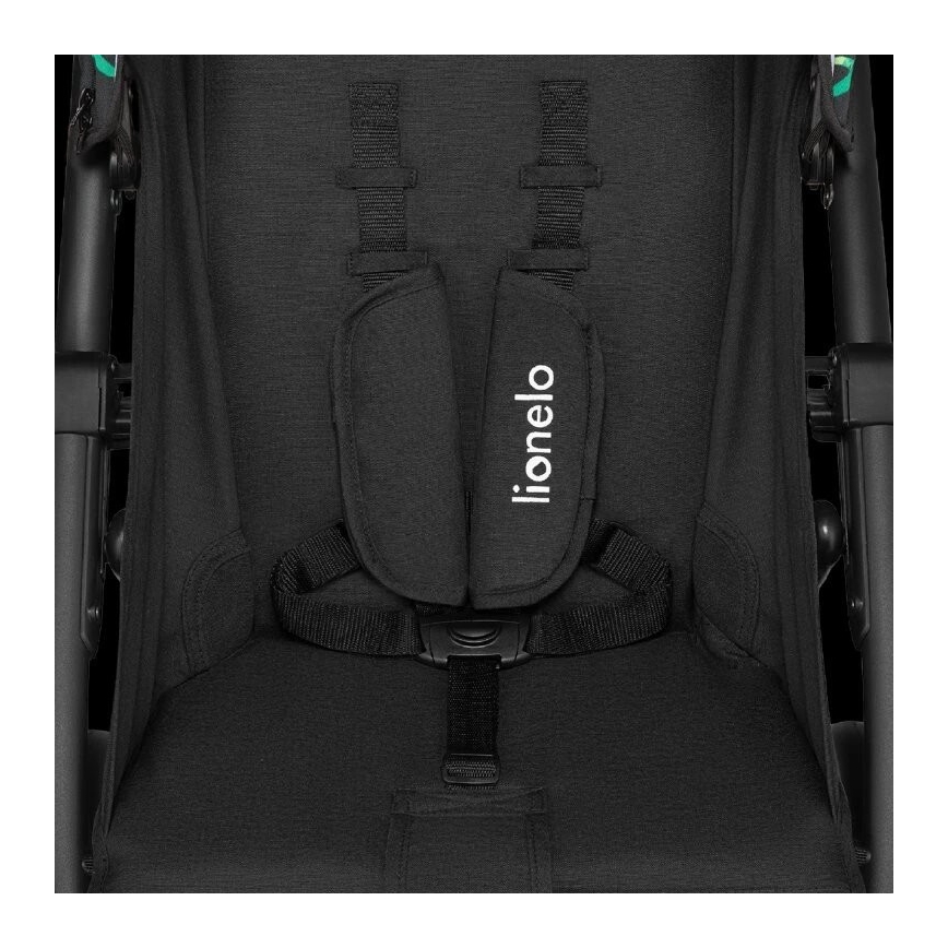 Lionelo - Poussette sportive ANNET PLUS noire