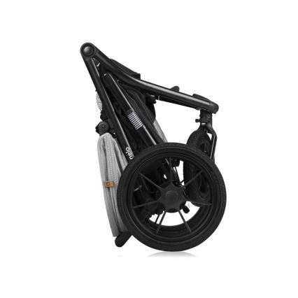 Lionelo - Poussette sportive AZURA noir/gris