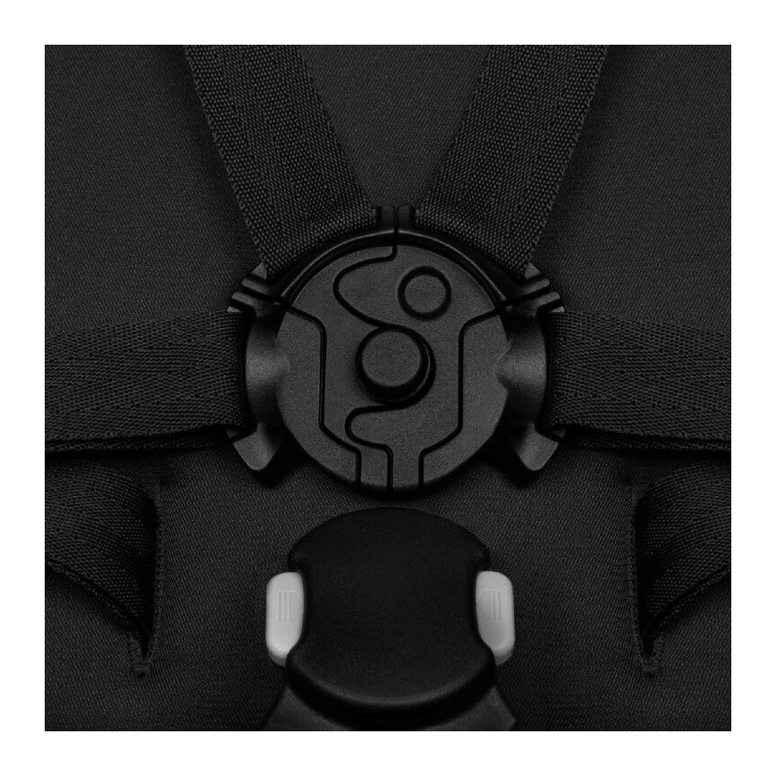 Lionelo - Poussette sportive AZURA noir/gris