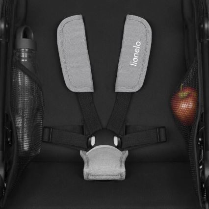 Lionelo - Poussette sportive AZURA noir/gris