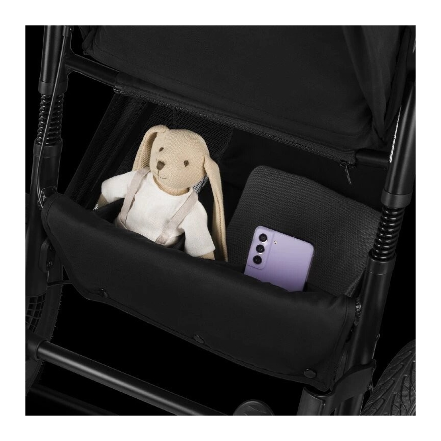 Lionelo - Poussette sportive AZURA noire