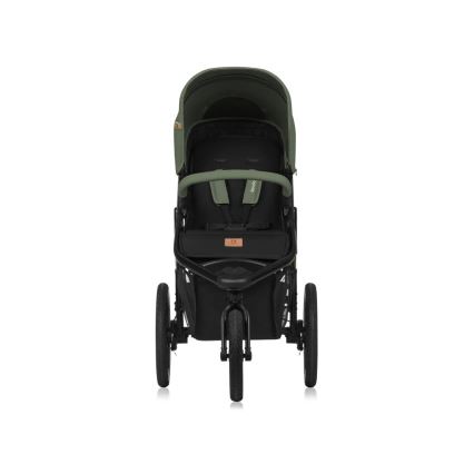 Lionelo - Poussette sportive AZURA noire/verte