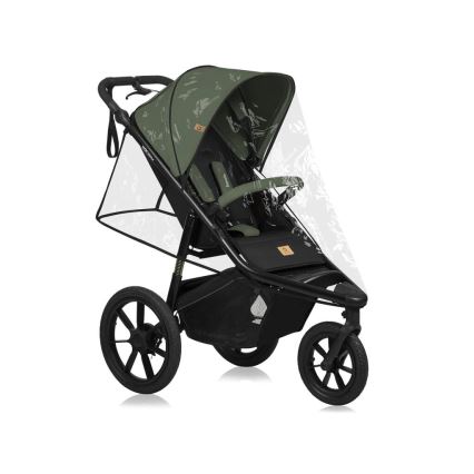 Lionelo - Poussette sportive AZURA noire/verte