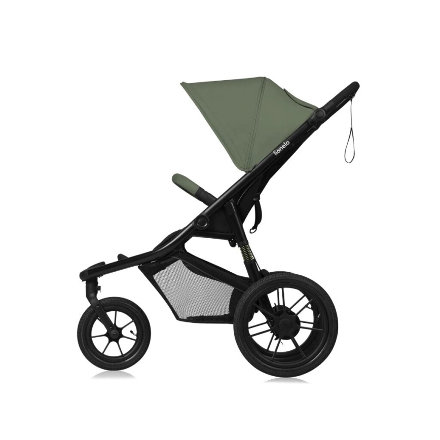 Lionelo - Poussette sportive AZURA noire/verte