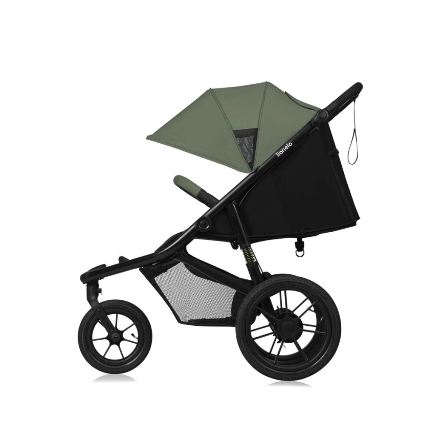 Lionelo - Poussette sportive AZURA noire/verte