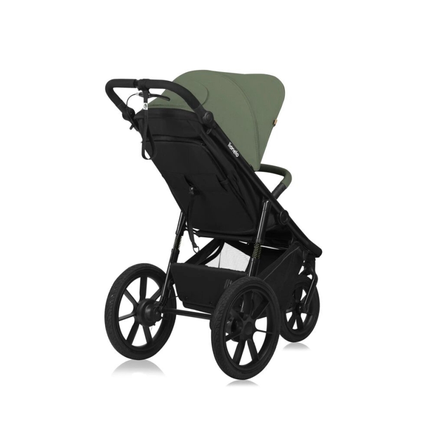 Lionelo - Poussette sportive AZURA noire/verte