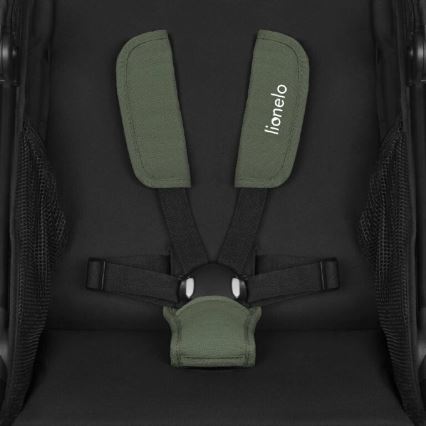Lionelo - Poussette sportive AZURA noire/verte